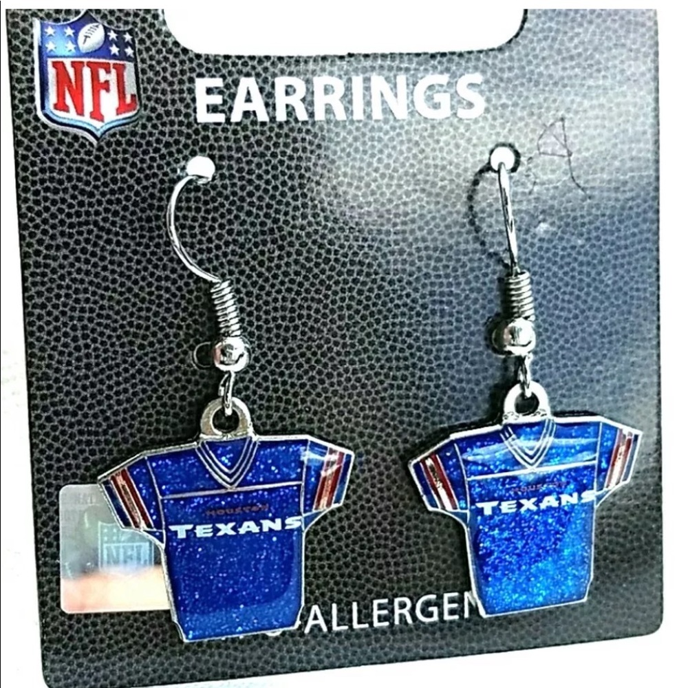 Texans T-shirt Earrings